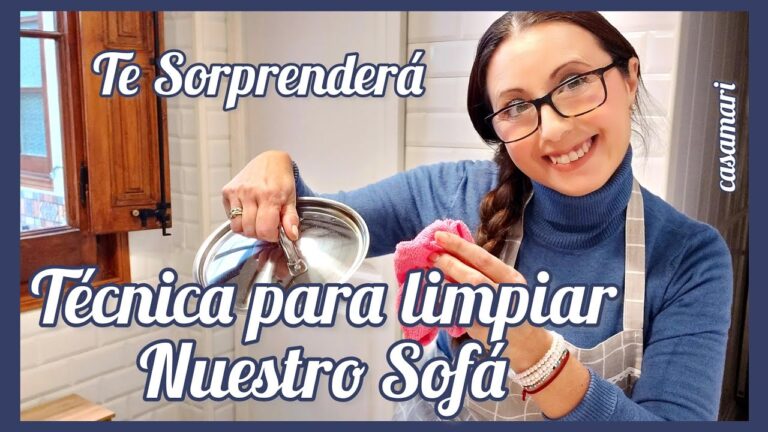 Consejos para limpiar tapicería de forma eficiente