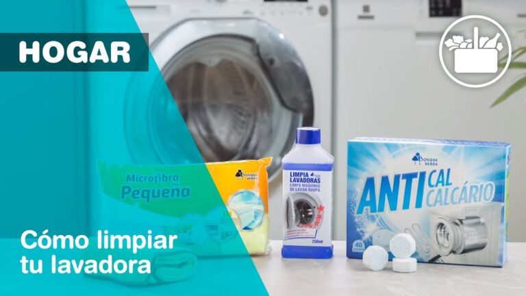 Mejores productos para limpiar lavadoras